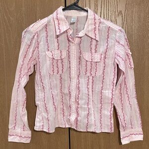 Kids Old Navy Floral Cotton Button Down